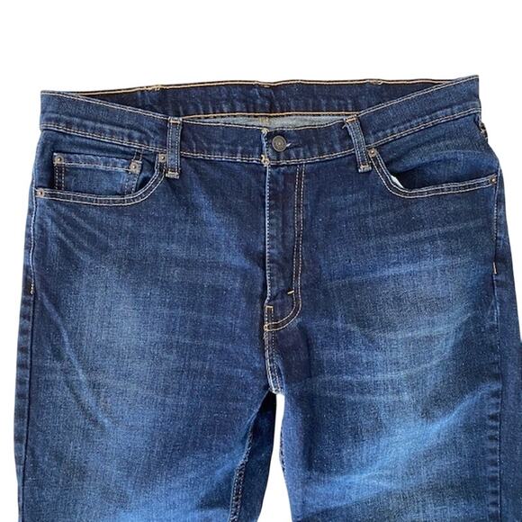 Levi's 511 Dark Wash Straight Leg Jeans Size 38x30 - Inseam Altered to 26"0 - Picture 4 of 6